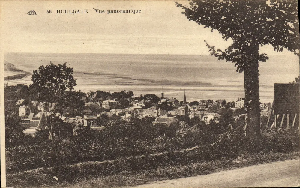 Houlgate — Vista panorâmica — Editor desconhecido, n° 56 - Frente