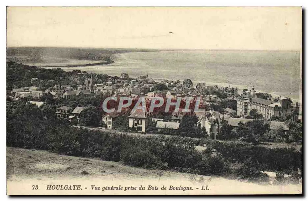 Houlgate — Allgemeine Ansicht vom Bois de Boulogne — LL - Vorderseite