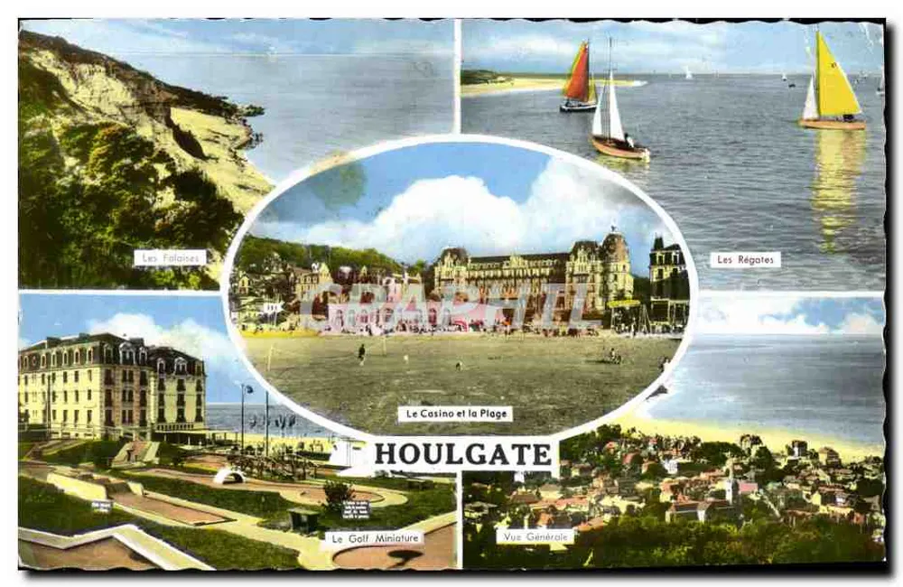Houlgate — Allgemeiner Blick und Touristenorte — Verlag Artaud, Nr. 102 - Vorderseite