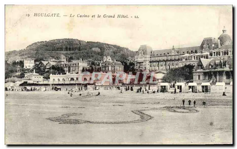 Houlgate — Das Casino und das Grand Hôtel — LL - Vorderseite