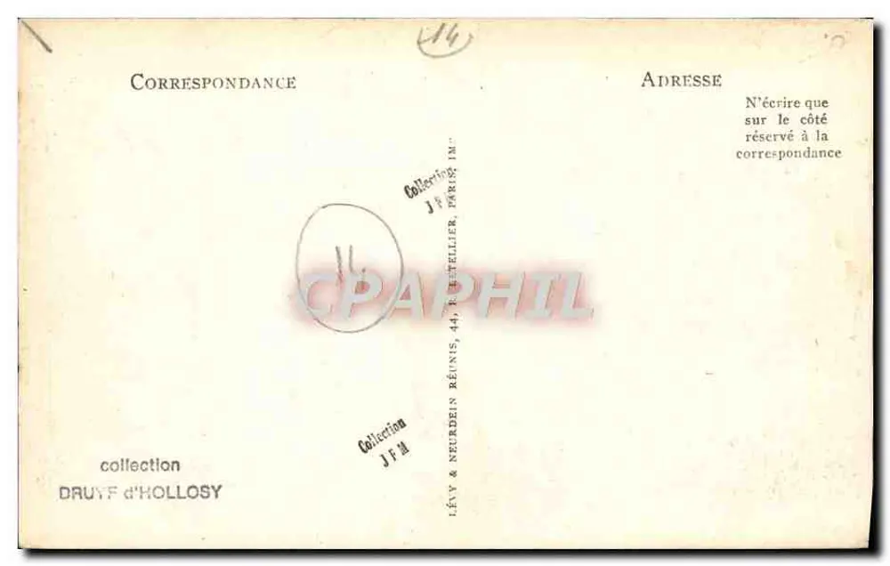 Houlgate — O Casino e a Digue — LL, n°76 - Verso