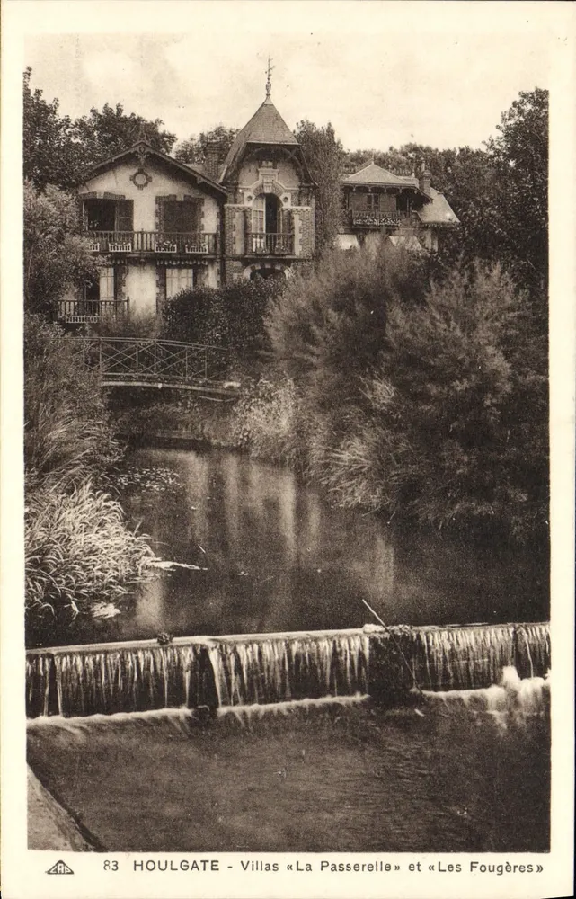 Houlgate - Villen « La Passerelle » und « Les Fougères » - Vorderseite
