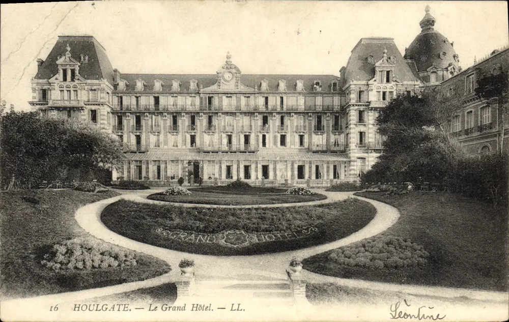 Houlgate — O Grande Hotel — LL. — Editor Leontine, n°16 - Frente