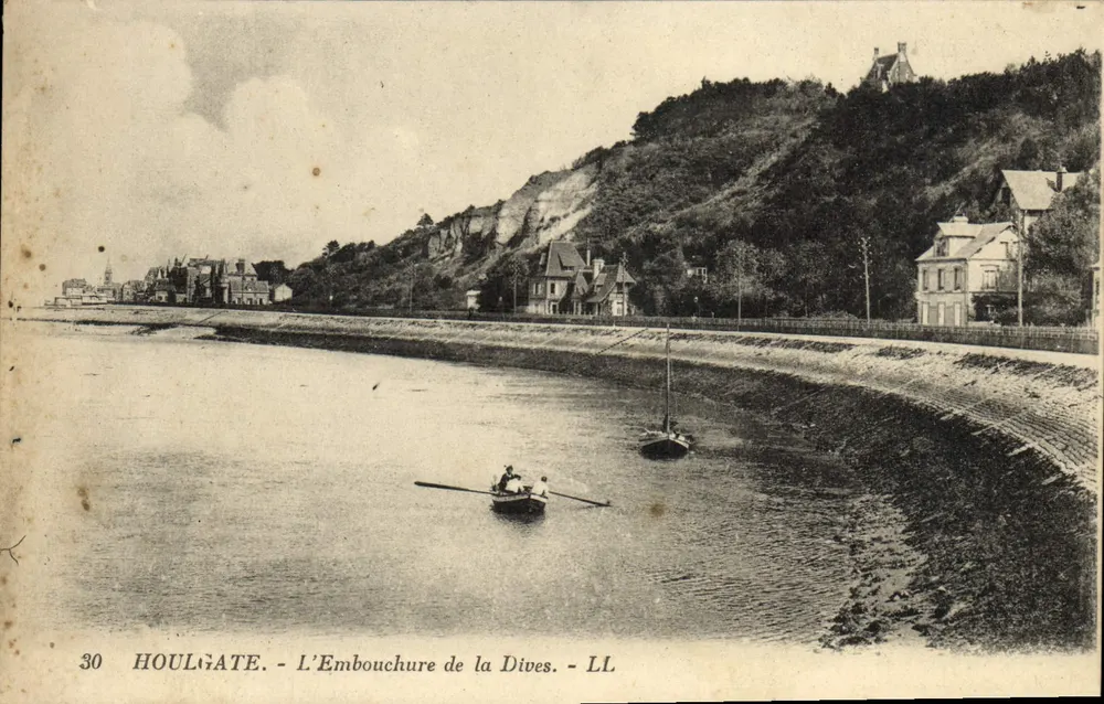 Houlgate - A Embocadura da Dives - LL - Frente