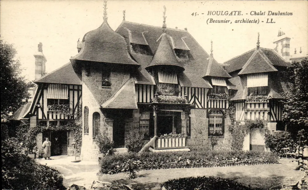 Houlgate - Chalet Daubenton — Beunier, arquiteto — LL. - Frente