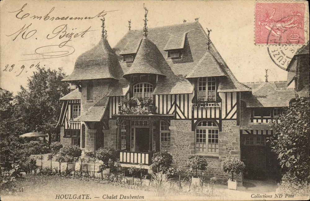 Houlgate — Chalet Daubenton — Coleções ND Phot - Frente