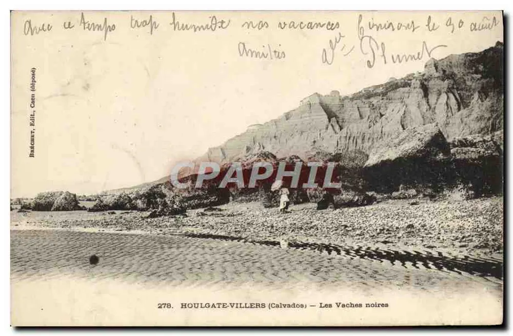Houlgate-Villers (Calvados) — Les Vaches noires — Bastonner, Édil, Cen (deposited) - Vorderseite