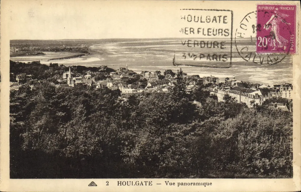 Houilgate — Vista panorâmica — C° dos Arts Photogénique - Frente