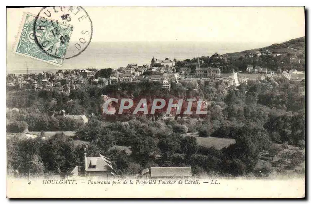 Houlgate — Panoramablick vom Gut Foucher de Careil — LL. - Vorderseite