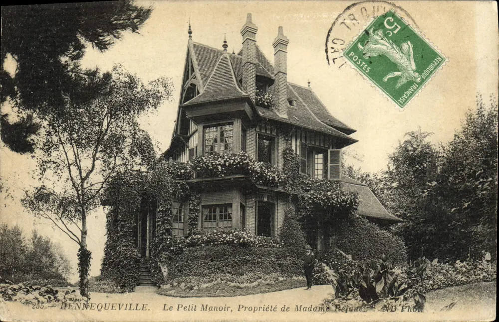 Hennequeville — Le Petit Manoir, Eigentum von Madame Rejane — ND Foto - Vorderseite
