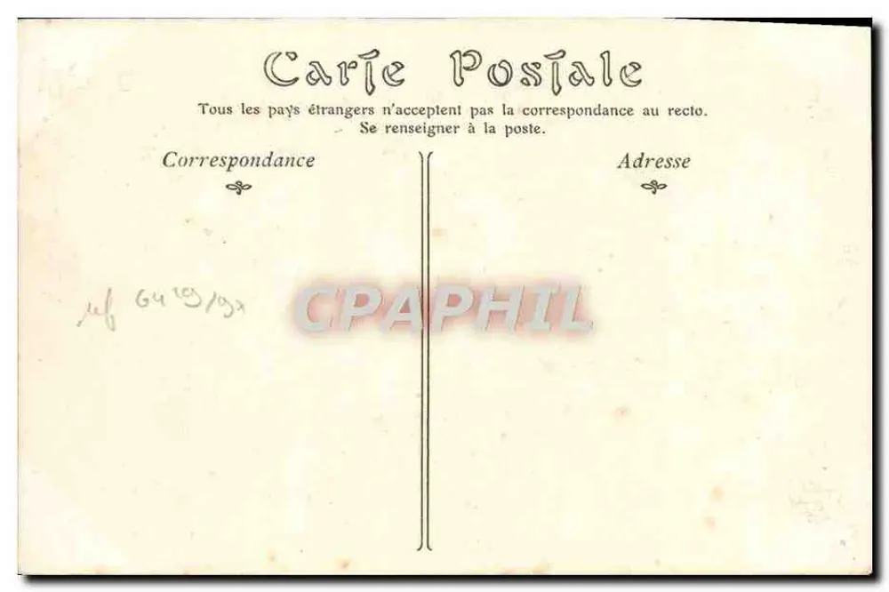 O Castelo da Houblonnière — Século XVI (Calvados) — ND Plu, n°89 - Verso