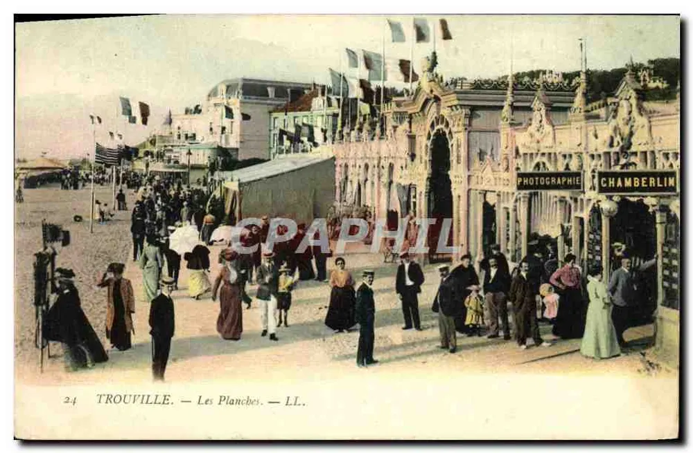 Trouville — Les Planches — LL. - Vorderseite