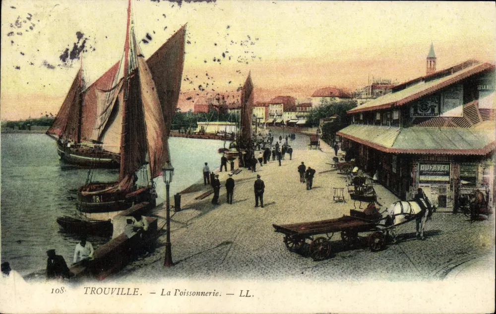 Trouville — A Peixaria — LL. n°108 - Frente