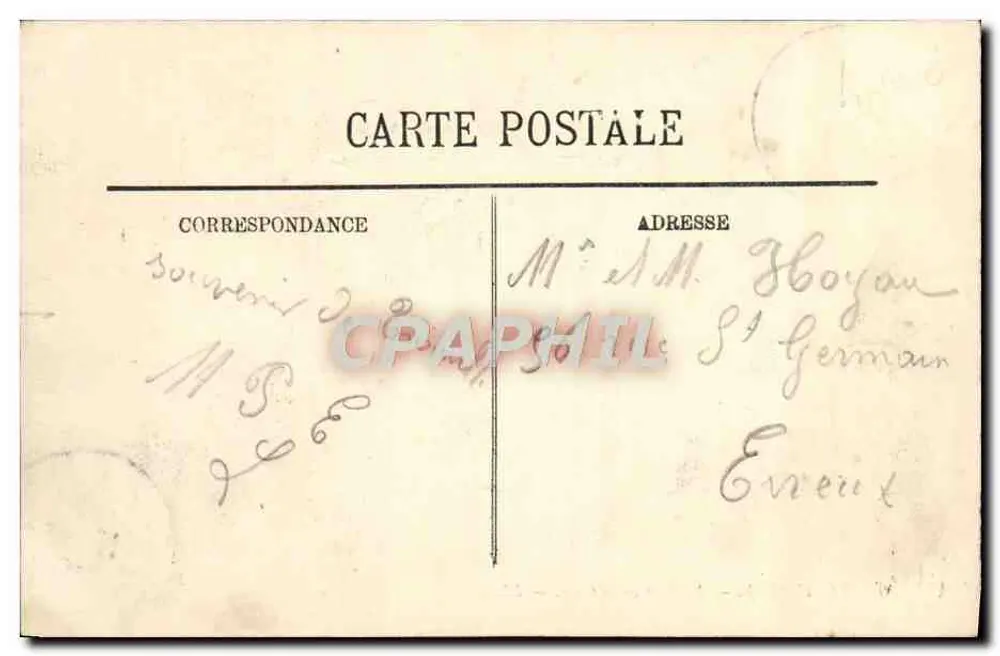Trouville — Der Bahnhofbrücke — LL. n°36 - Rückseite