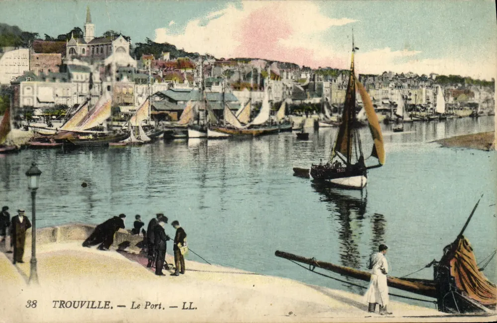 Trouville — Der Hafen — LL. — Nr. 38 - Vorderseite