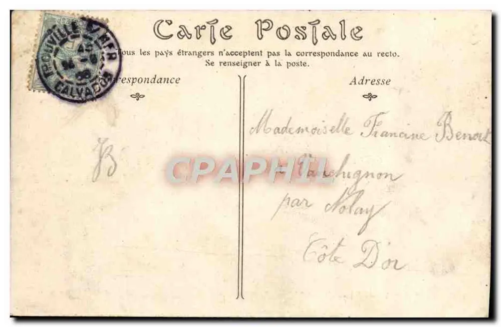 Trouville-sur-Mer — L'Avant-Port — N.Y. Phot. - Rückseite