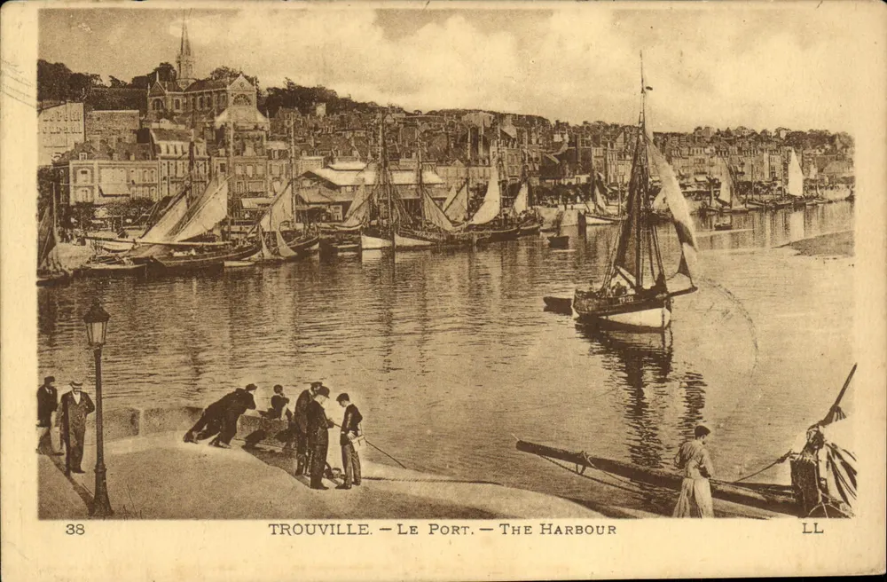 Trouville — Der Hafen — LL, n°38 - Vorderseite
