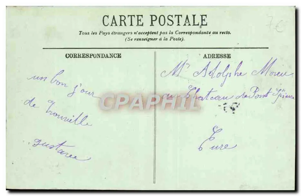Trouville — A Rue Notre-Dame — L.L. — n°167 - Verso