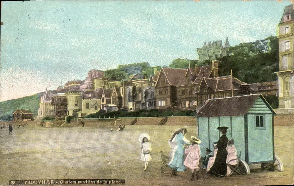 TROUVILLE - Chalets und Villen am Strand - Vorderseite