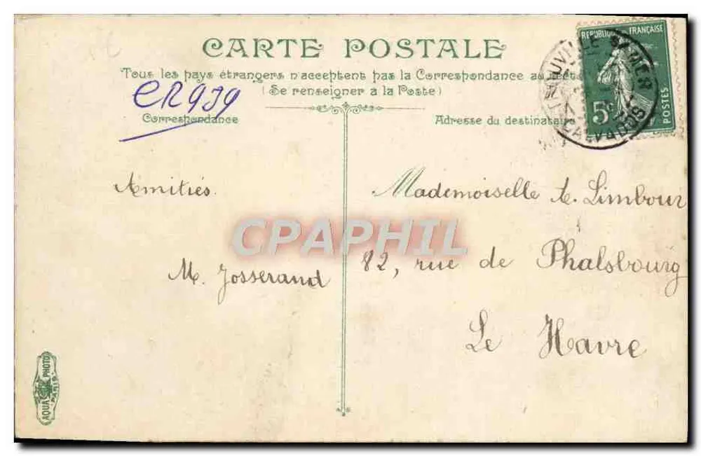 TROUVILLE - Chalets und Villen am Strand - Rückseite