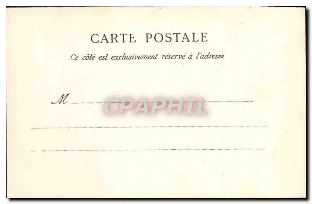 Trouville — A Casa Normanda — La C.P.A., Paris, n° 2635 - Verso