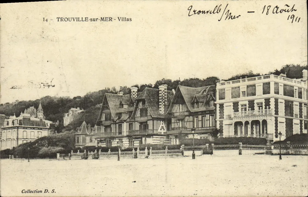 Trouville-sur-Mer — Villas — Coleção D. S. - Frente