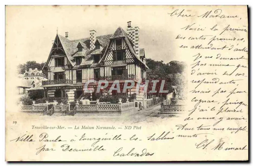 Trouville-sur-Mer — La Maison Normande — ND Pbot - Recto