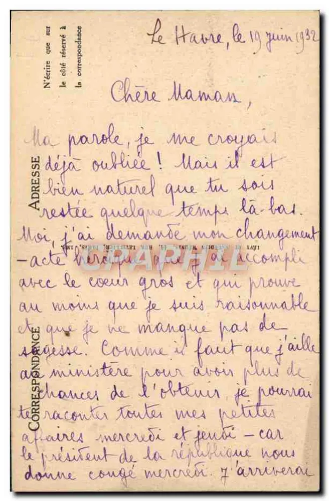 Trouville, die Königin der Strände — Allgemeine Ansicht — LL, n° 220 - Rückseite