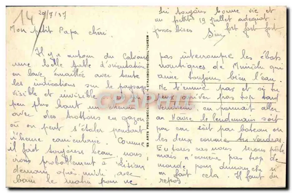 Trouville-Reine des Plages — Allgemeiner Blick — LL. 561 - Rückseite