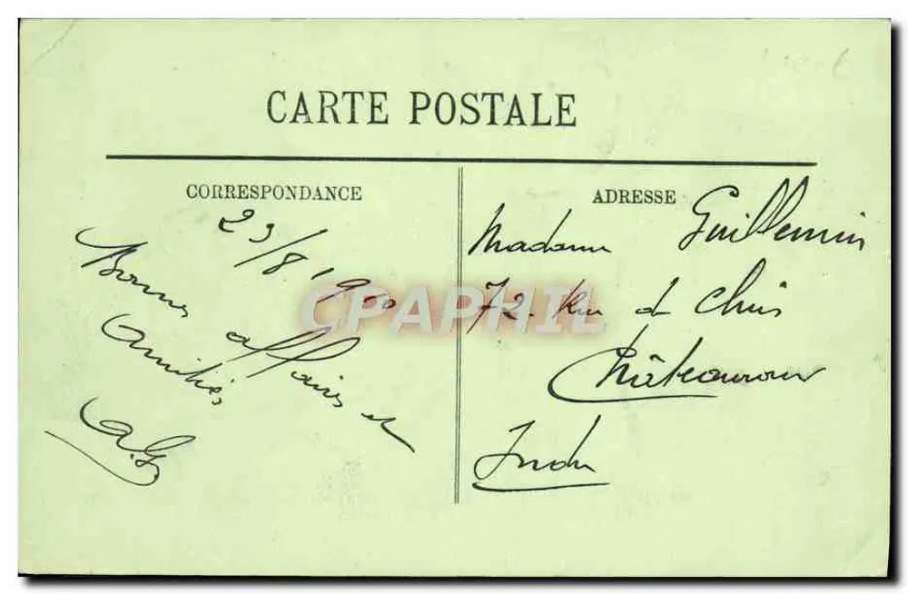 Trouville — Allgemeiner Blick auf die Kais — Verlag L. L., Nr. 35 - Rückseite