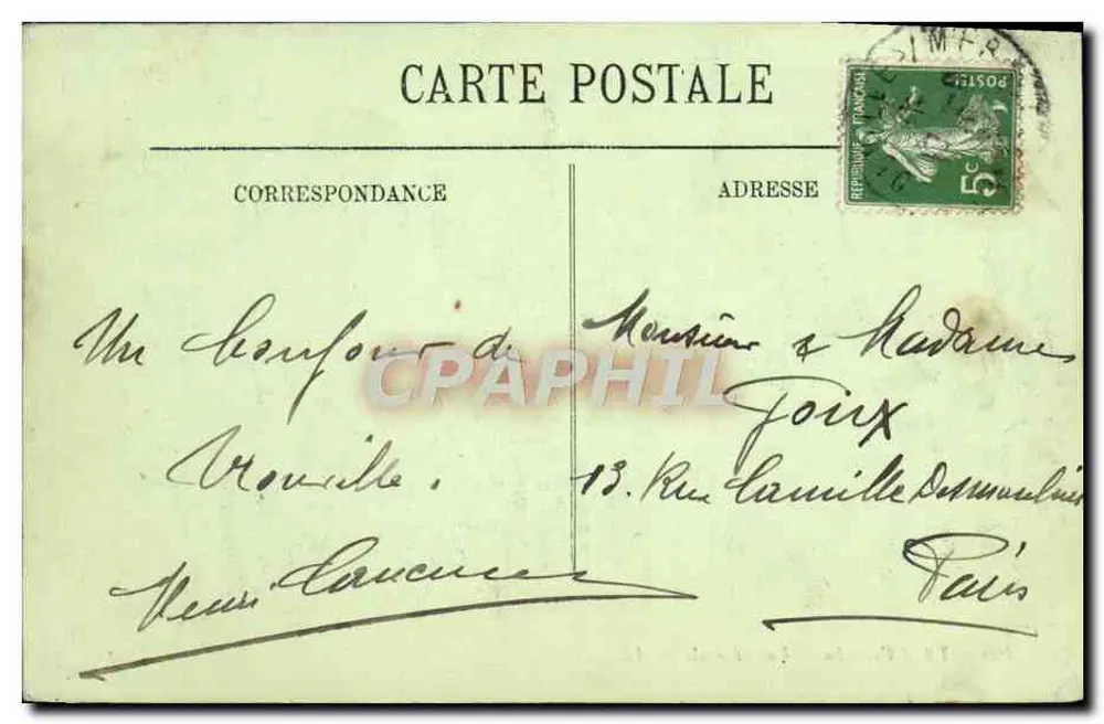Trouville — Vista geral — LL. n°106 - Verso