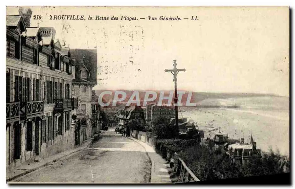 TROUVILLE, die Königin der Strände — Allgemeine Ansicht — LL - Vorderseite