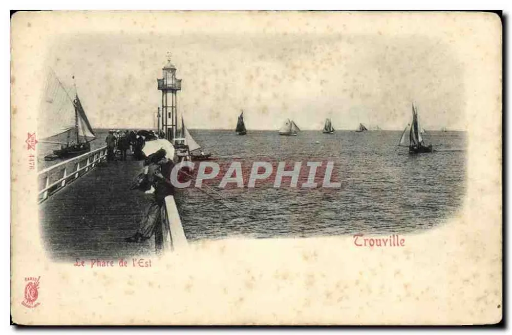 Der Ost-Leuchtturm — Trouville — Paris, Nr. 4176 - Vorderseite