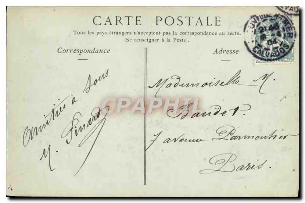 Trouville-sur-Mer — Die Piers zur Zeit der Flut — Collections ND. Phot - Rückseite