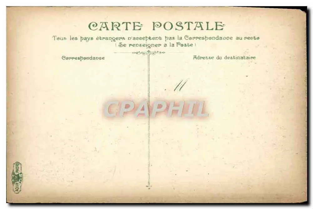 Trouville - Le Marché — marché couvert avec étals et passants, éditeur DUBCANET, n°21 - Verso