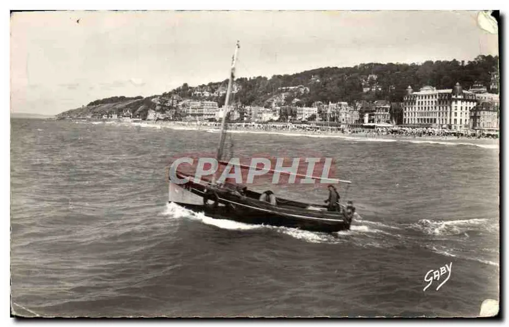 Barques de pêche à Deauville — Reine des Plages — Éditions GABY - Vorderseite