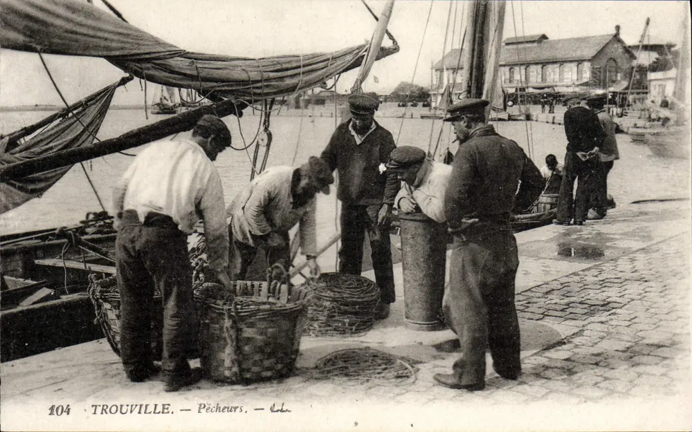 Trouville — Vissers — D.L. - Voorkant