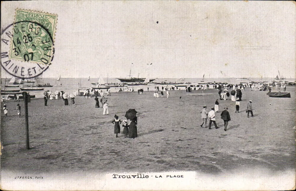 Trouville - A PRAIA — STAERCK, Paris - Frente