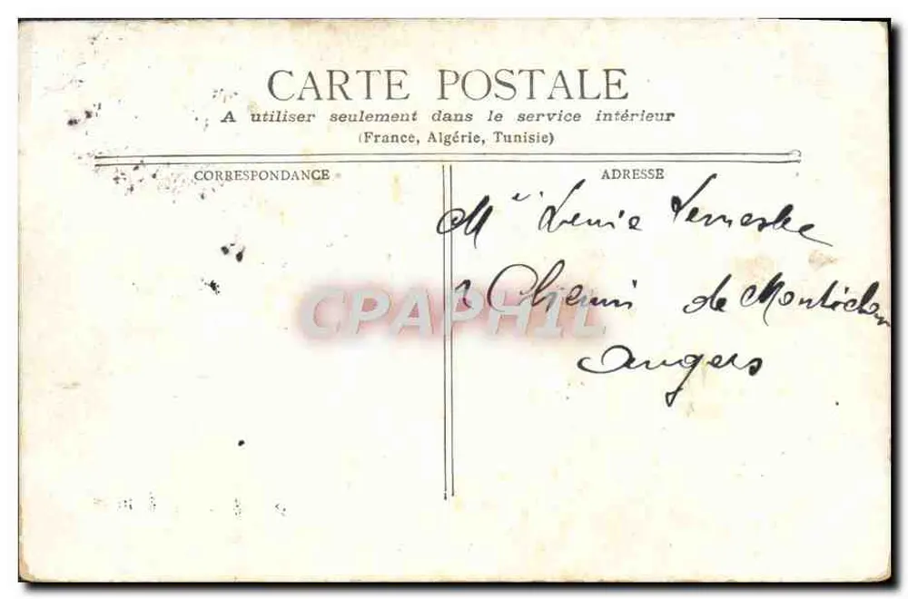 Trouville - A PRAIA — STAERCK, Paris - Verso