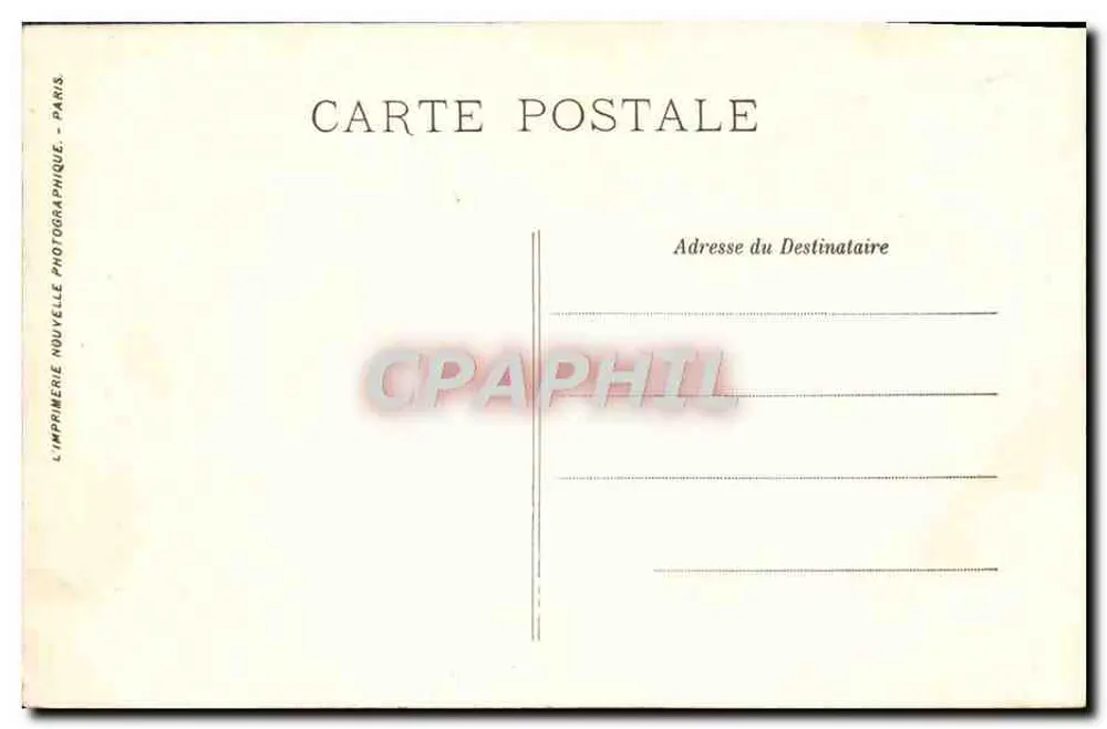 Trouville — Die Strandpromenade und das Hotel de Paris — LL. — n°17 - Rückseite