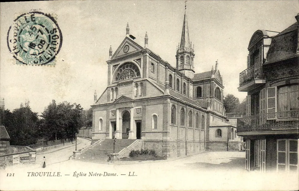 Trouville — Igreja Nossa Senhora — LL. n°121 - Frente