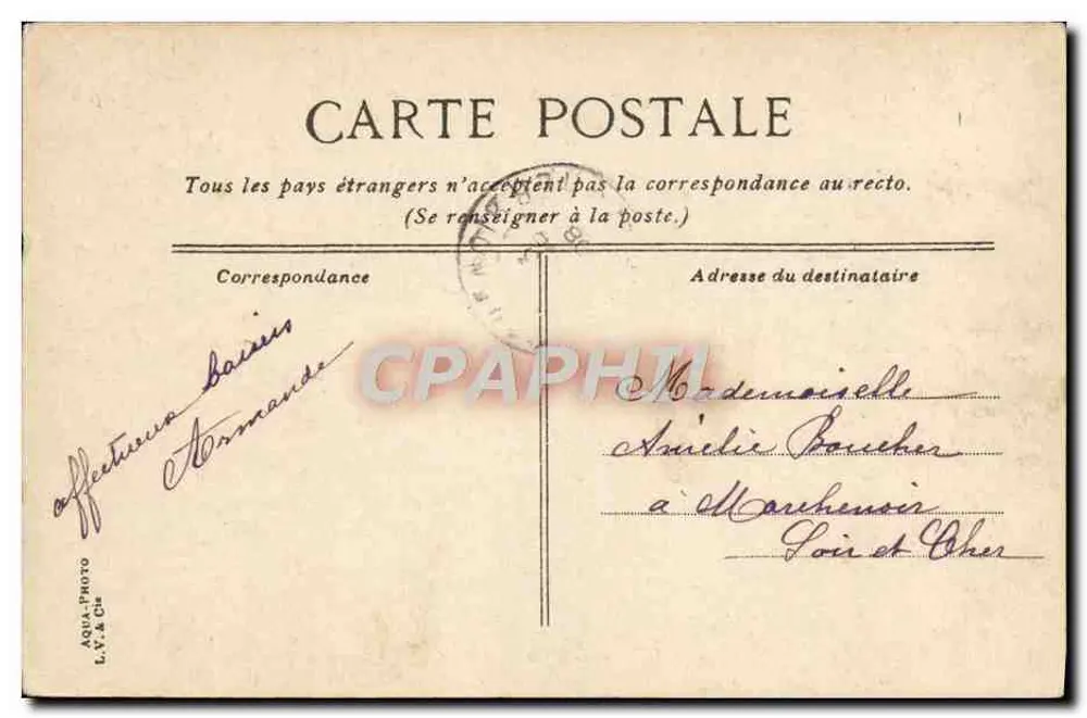 Trouville - Das Hotel des Roches Noires — Verlag AQUA-PHOTO L.V. & Cie - Rückseite