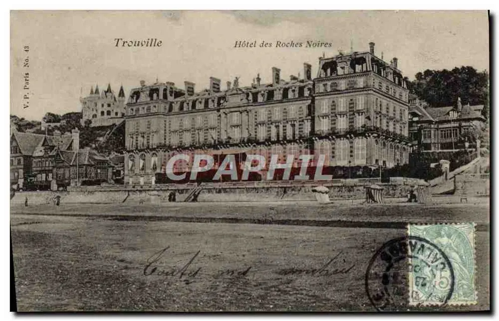 Trouville — Hotel des Roches Noires — V.P. Paris Nr. 13 - Vorderseite