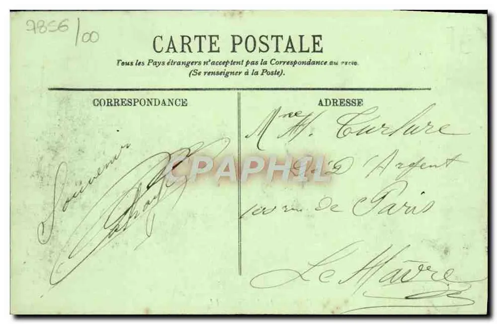 Brouville — Hôtel de Paris — Le Jardin — LL. - Rückseite