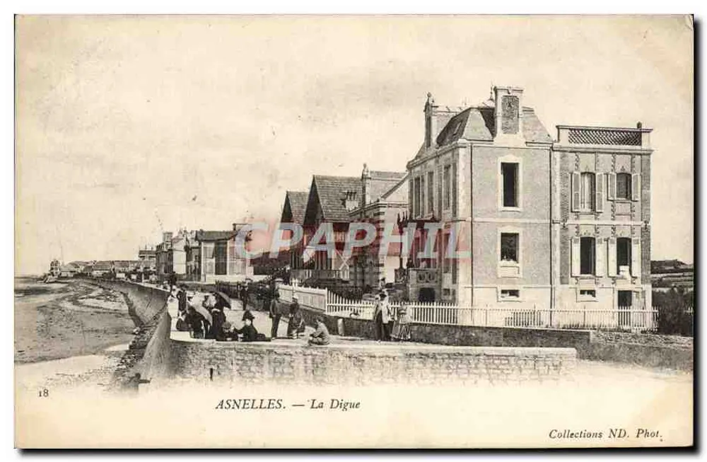 Asnelles — A Digue — Coleções ND. Fot. - Frente