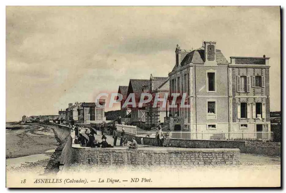 Asnelles (Calvados) — A Digue — ND Pbot. - Frente