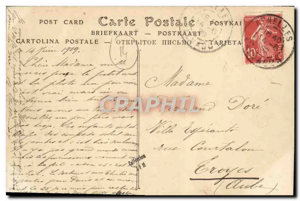 Asnelles (Calvados) — A Digue — ND Phot. - Verso