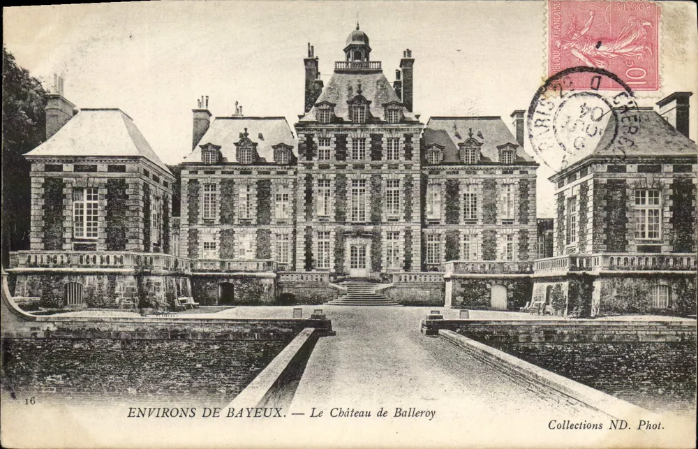 Environs de Bayeux — O Castelo de Balleroy — Coleções ND. Fot. - Frente