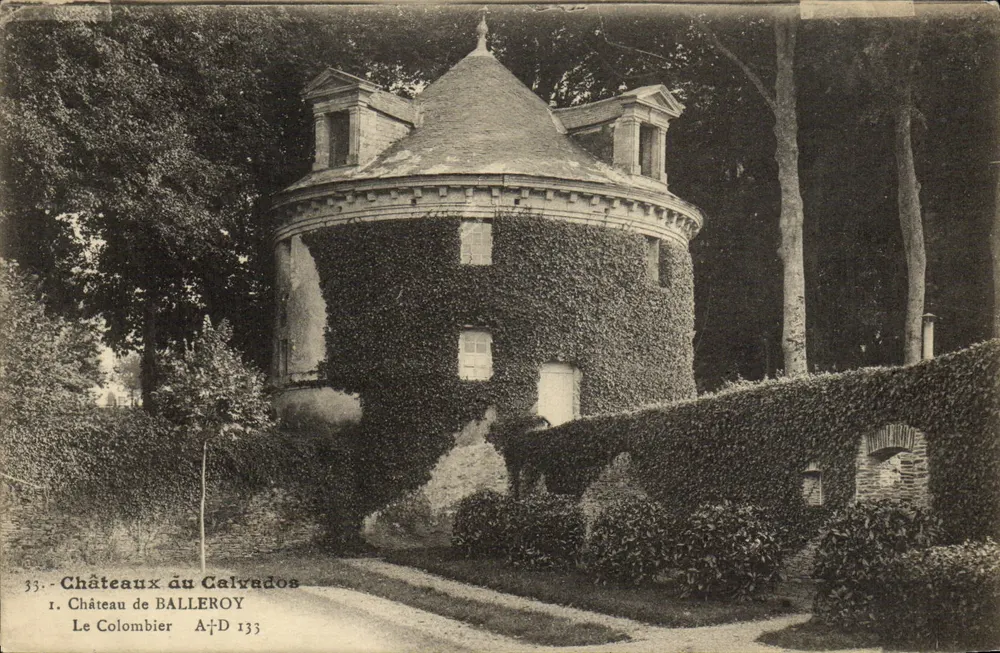 Schloss Colombier in Balleroy — Schlösser im Calvados — Verlag Le Colombier, Nr. 33 - Vorderseite