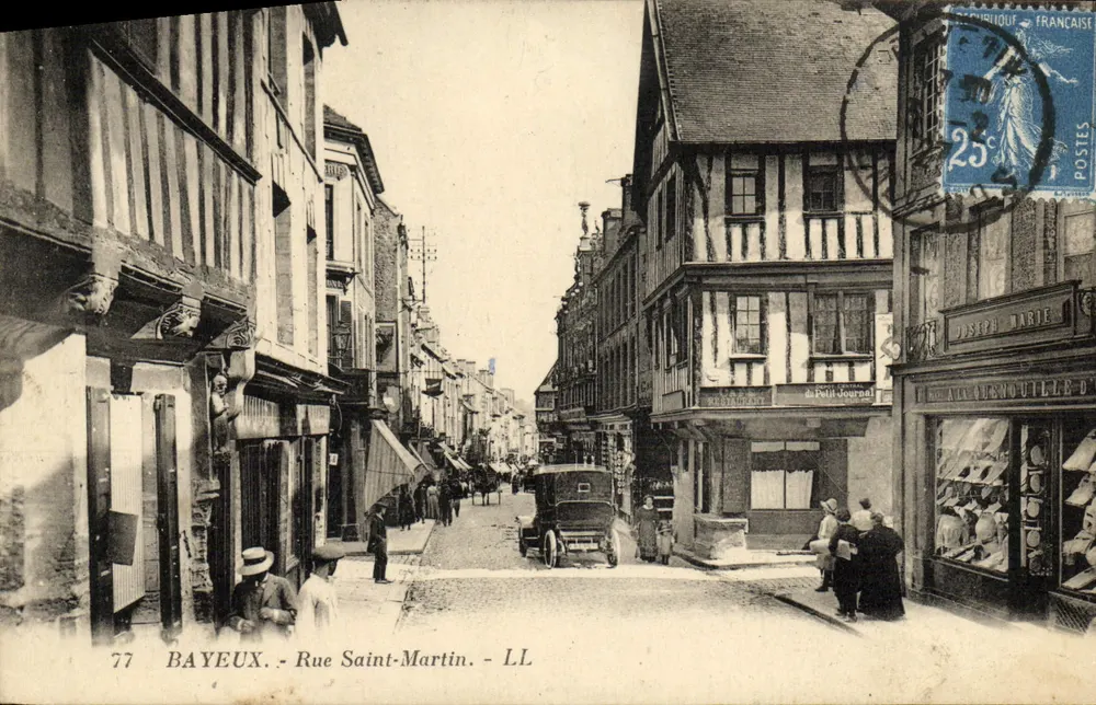 Bayeux - Rue Saint-Martin — editor LL, n°77 - Frente